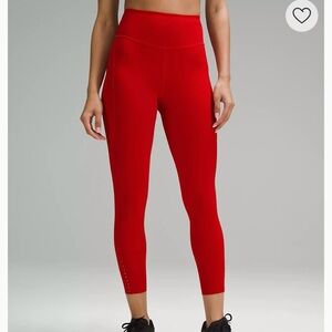 Lululemon Athletica Vivid Red Leggings